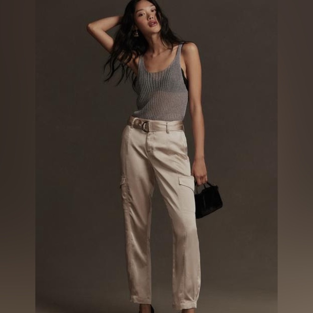 Anthropologie Classy Cargo Pants